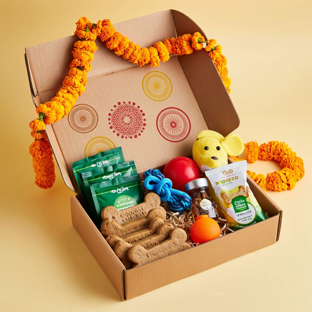 Happy pets with organic food